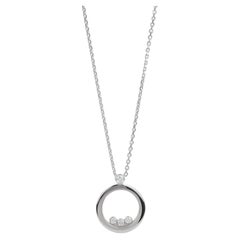 Chopard Pendentif Icones Happy Diamonds en or blanc 18ct
