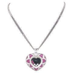 Chopard Diamond 18K White Gold Choker Necklace