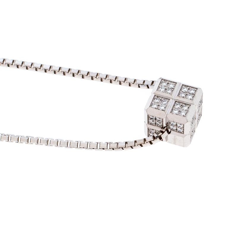 chopard ice cube necklace