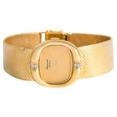 Chopard Diamond 18K yellow gold wristwatch