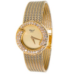 Chopard Diamond Bezel S-10-2867 Ladies Watch in 18 Karat Gold