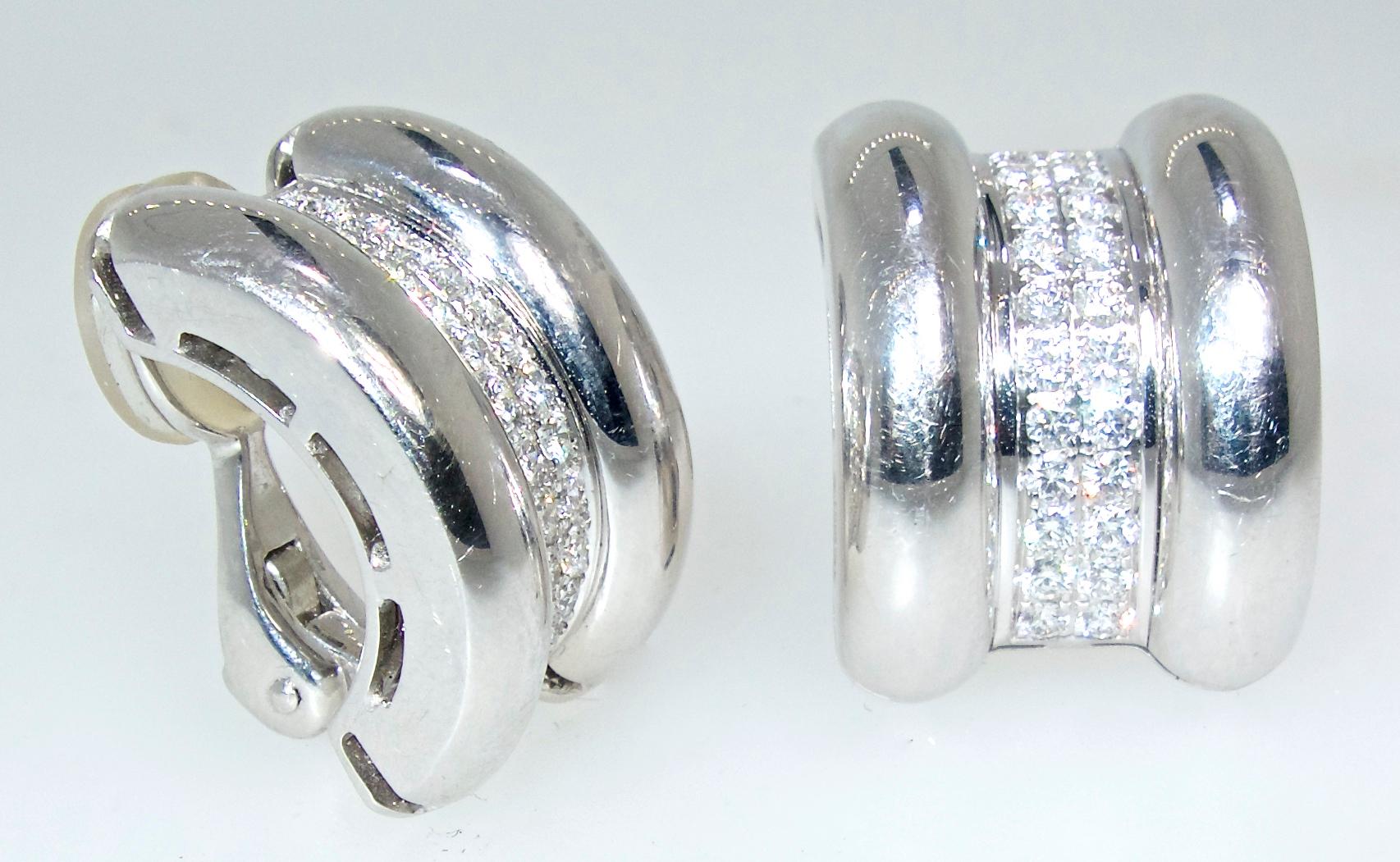 Contemporary Chopard Diamond Earrings