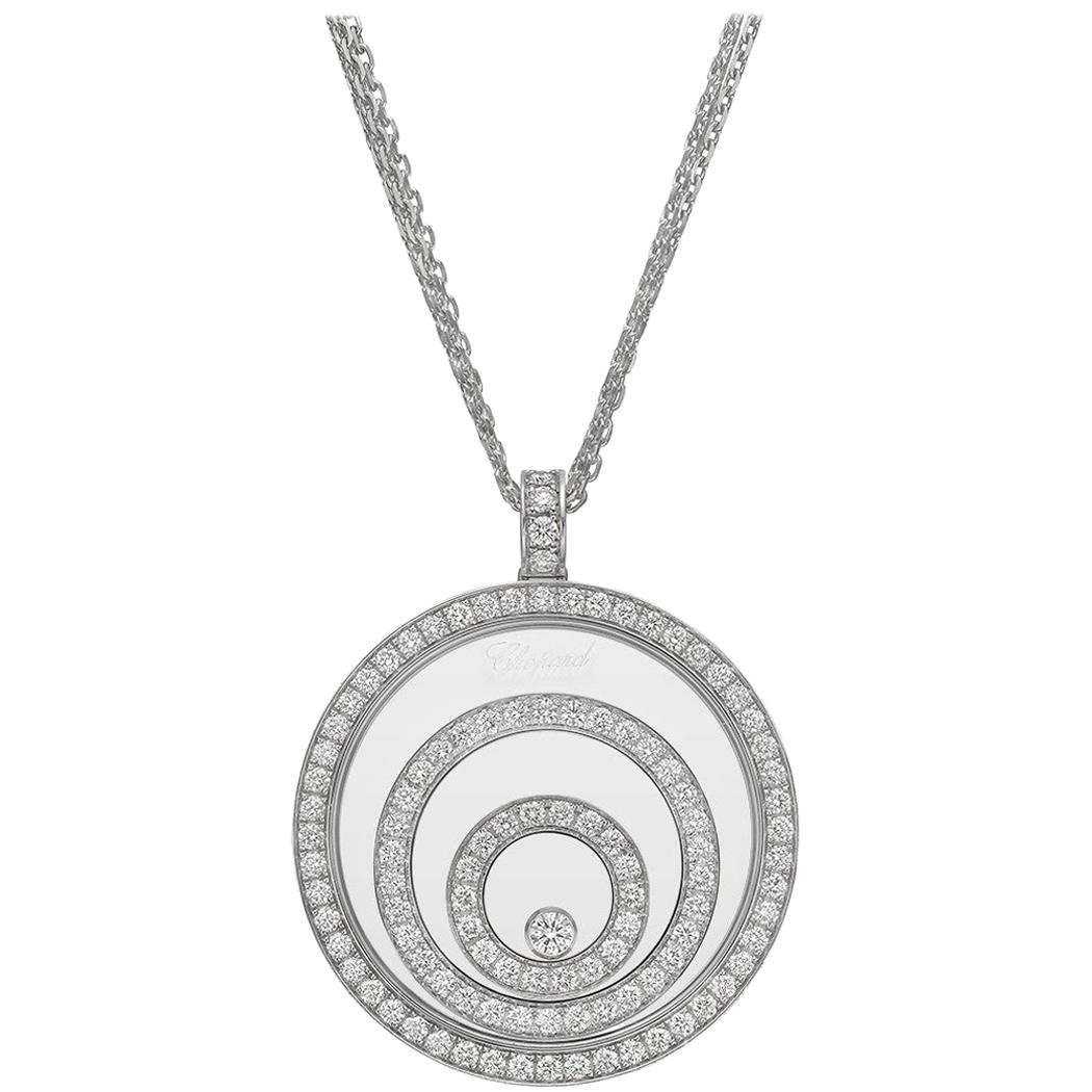 Chopard Diamond "Happy Spirit" Pendant Necklace