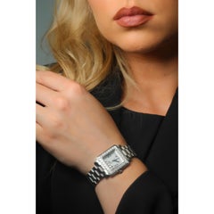 Chopard Diamond Happy Sport Uhr, Ref. 27/8349-23, 27 mm, Quarz, Steele