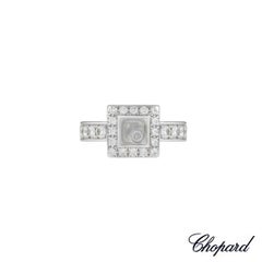 Chopard Bague carrée Happy Diamonds