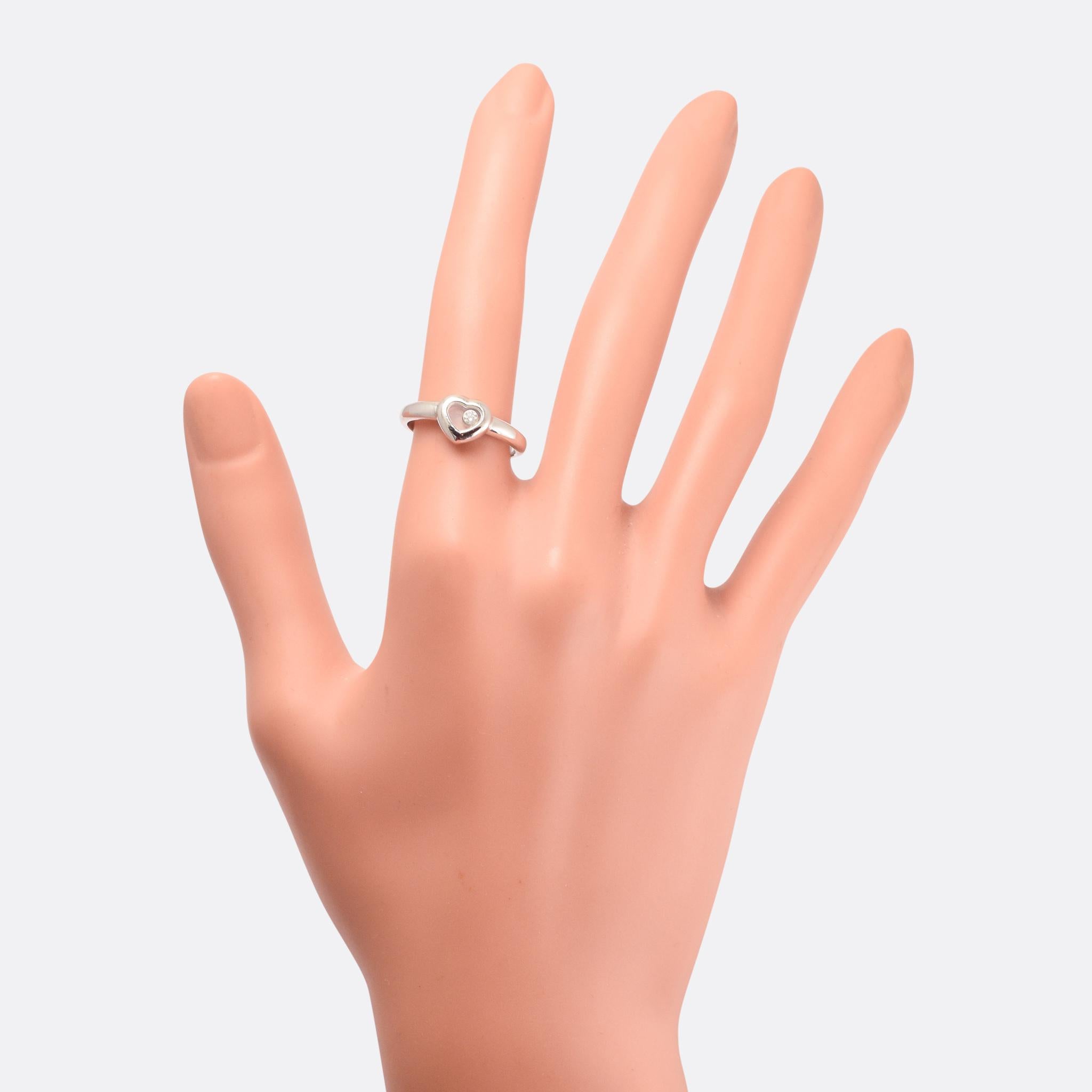 Women's Chopard Diamond Heart Ring