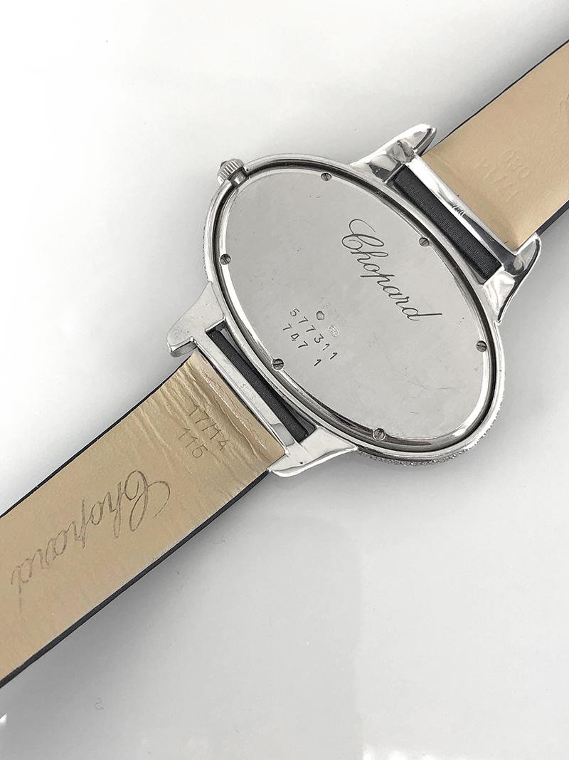 chopard full diamond watch