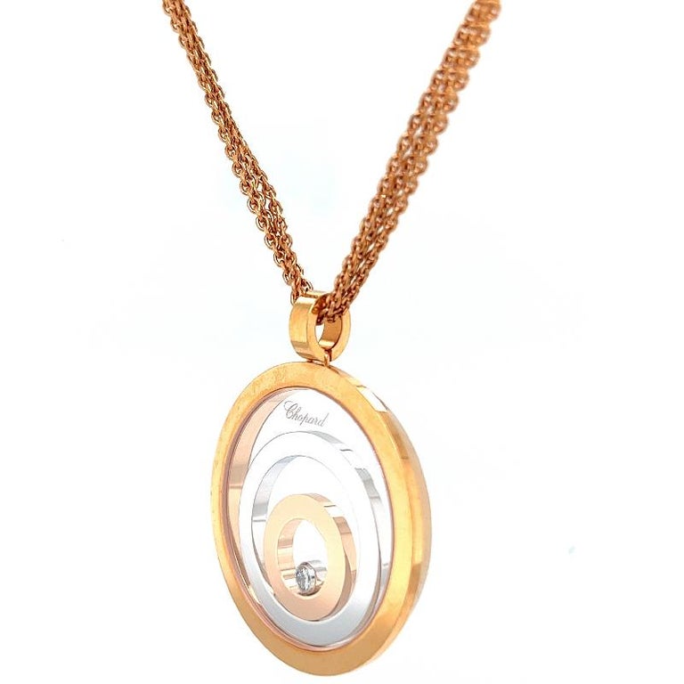 Chopard floating diamond pendant Outlet