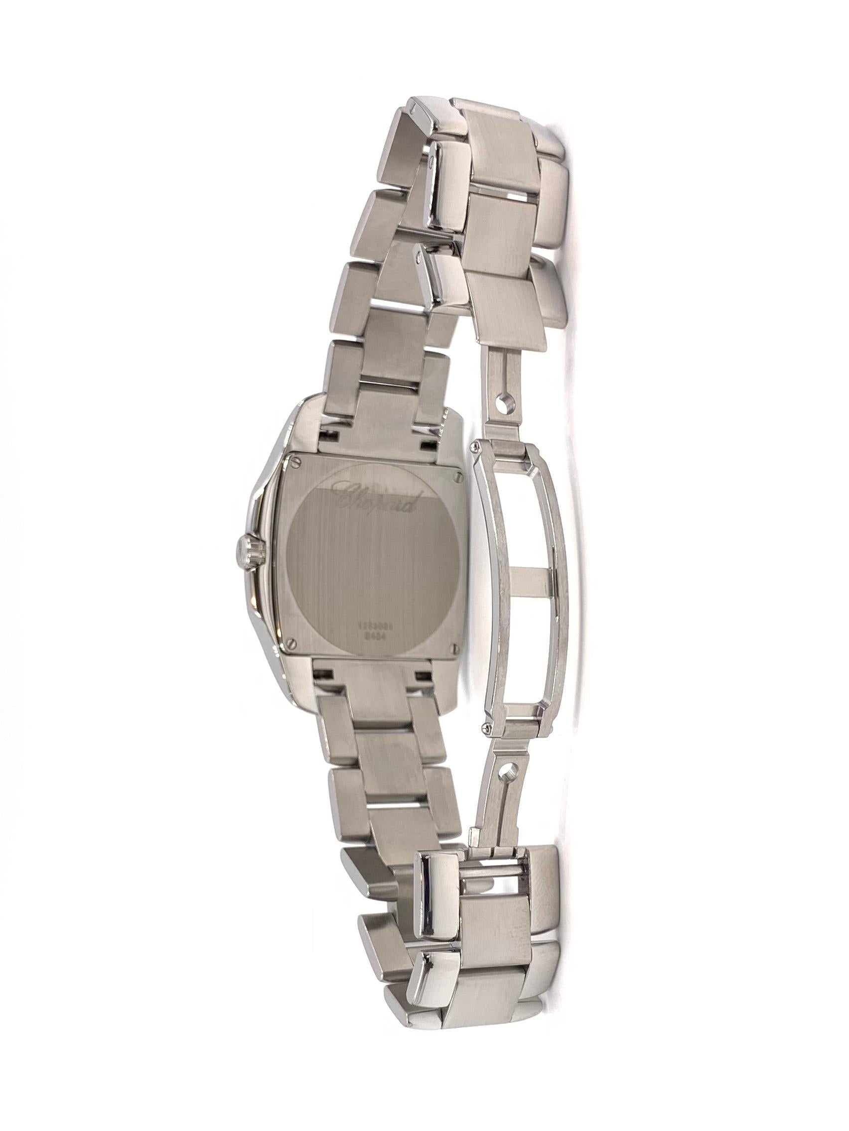 Chopard Diamond White Dial Two O Ten Watch For Sale 5