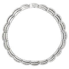 Used Chopard Diamond White Gold 18K Necklace