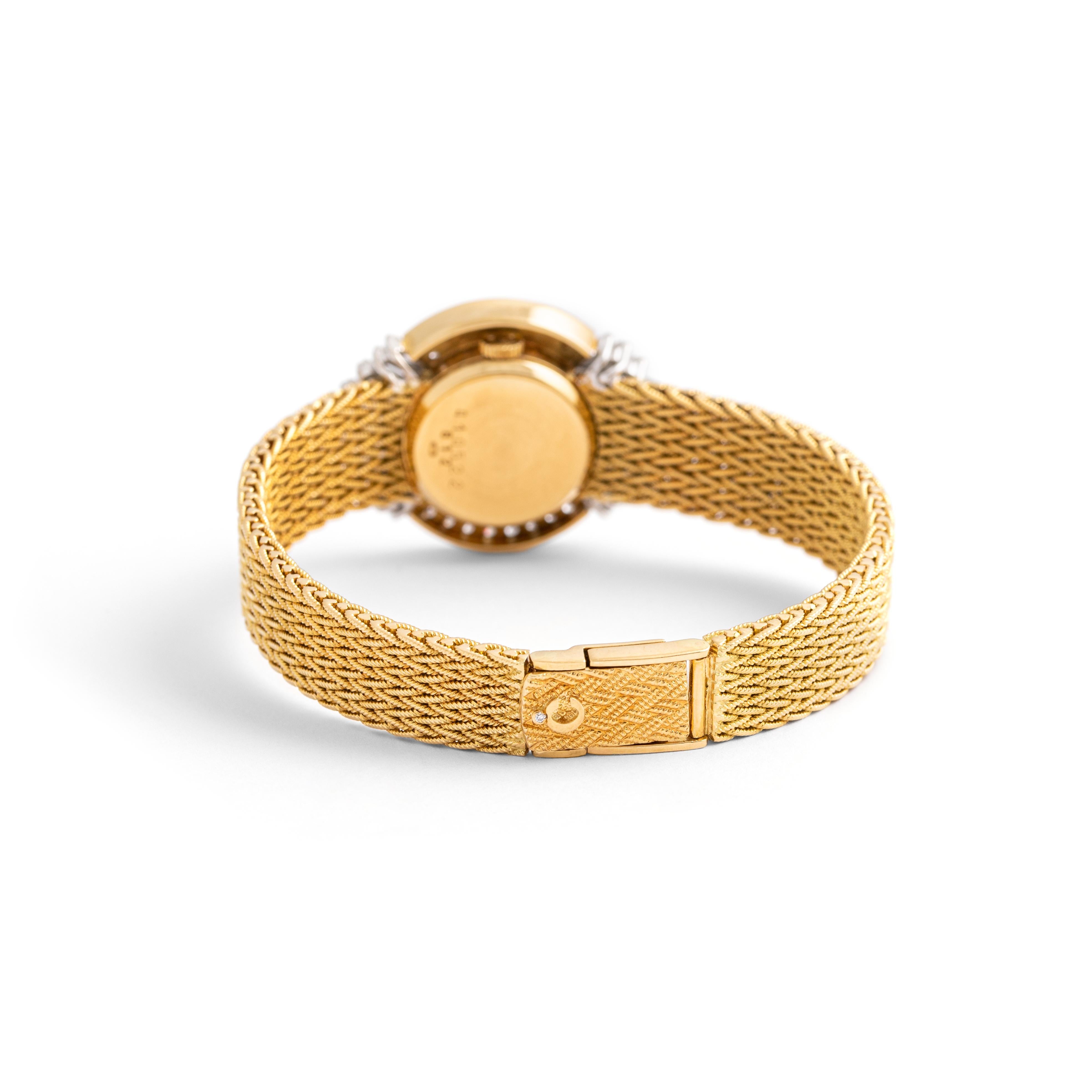 Chopard Diamond Yellow Gold 18k Wristwatch 2