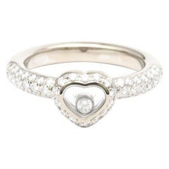 Chopard Fashion Diamond Band Ring in 18K White Gold Chopard Fashion Diamond Band Ring in 18K White Gold