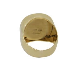 Chopard Five Floating Diamond and Onyx Gents Ring