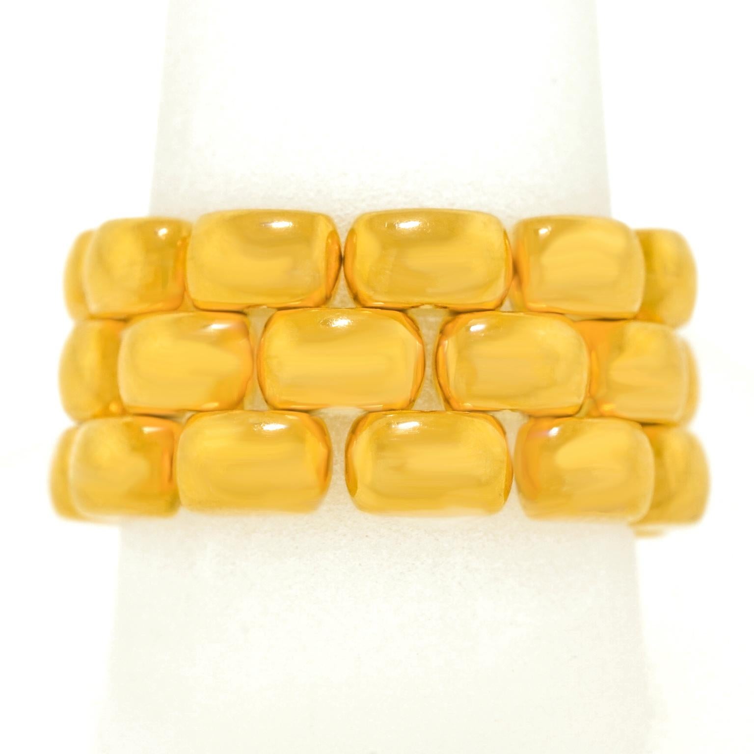 Chopard Flexible Gold Ring In Excellent Condition In Litchfield, CT