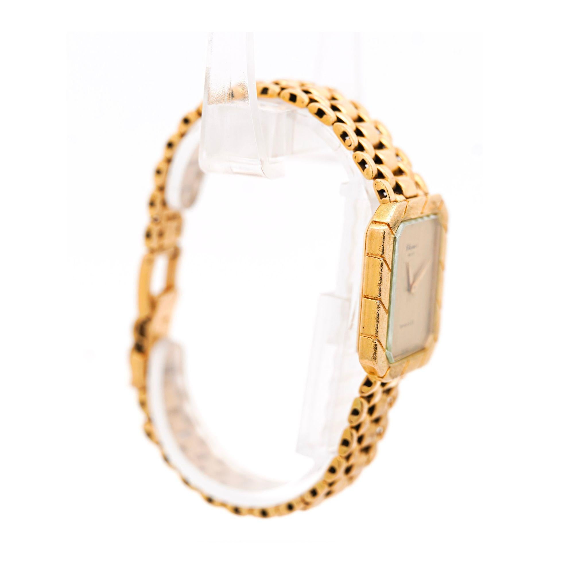 Chopard for Tiffany & Co. 18K Yellow Gold Vintage Unisex Watch For Sale 6