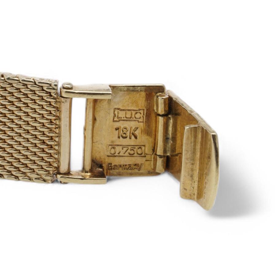 Chopard for Tiffany & Co 18kt Yellow Gold Watch 1960's 3