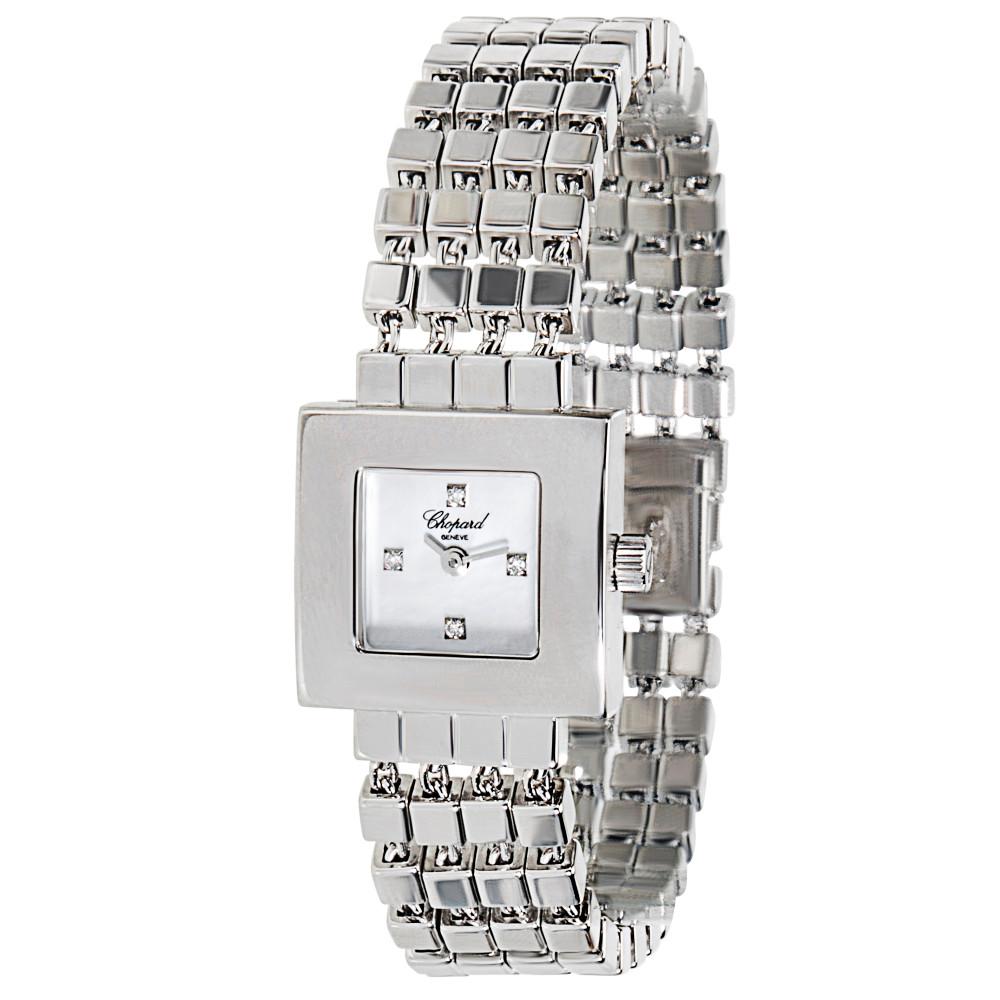 Chopard Geneve 117484-1003 Women's Watch in 18 Karat White Gold