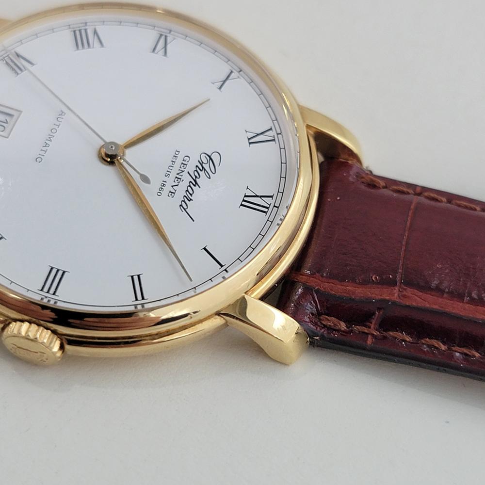Chopard Geneve Classique Seit 1860 18K Gold 35mm Handaufzug Datum 1990er NA122 2