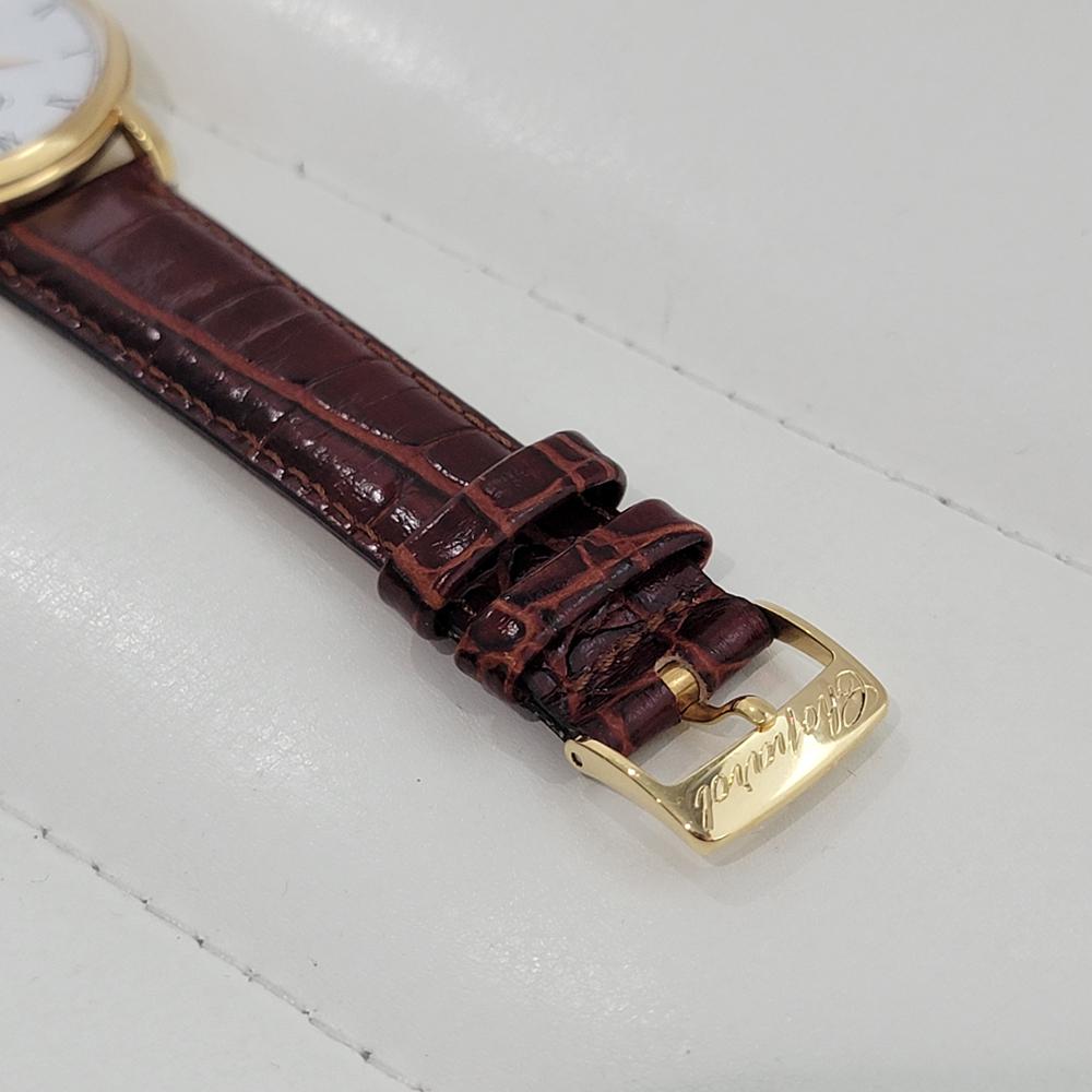 Chopard Geneve Classique Seit 1860 18K Gold 35mm Handaufzug Datum 1990er NA122 4