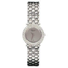 Montre Chopard Genève Diamond en or blanc 18k