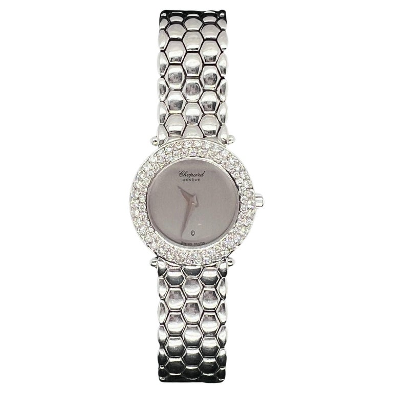 Reloj Chopard Genève Diamante en Oro Blanco de 18k en venta en