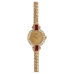Vintage Chopard Gold, Diamond and Ruby Watch