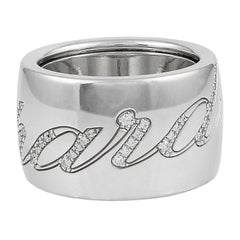 Chopard Gold Diamond Band Ring