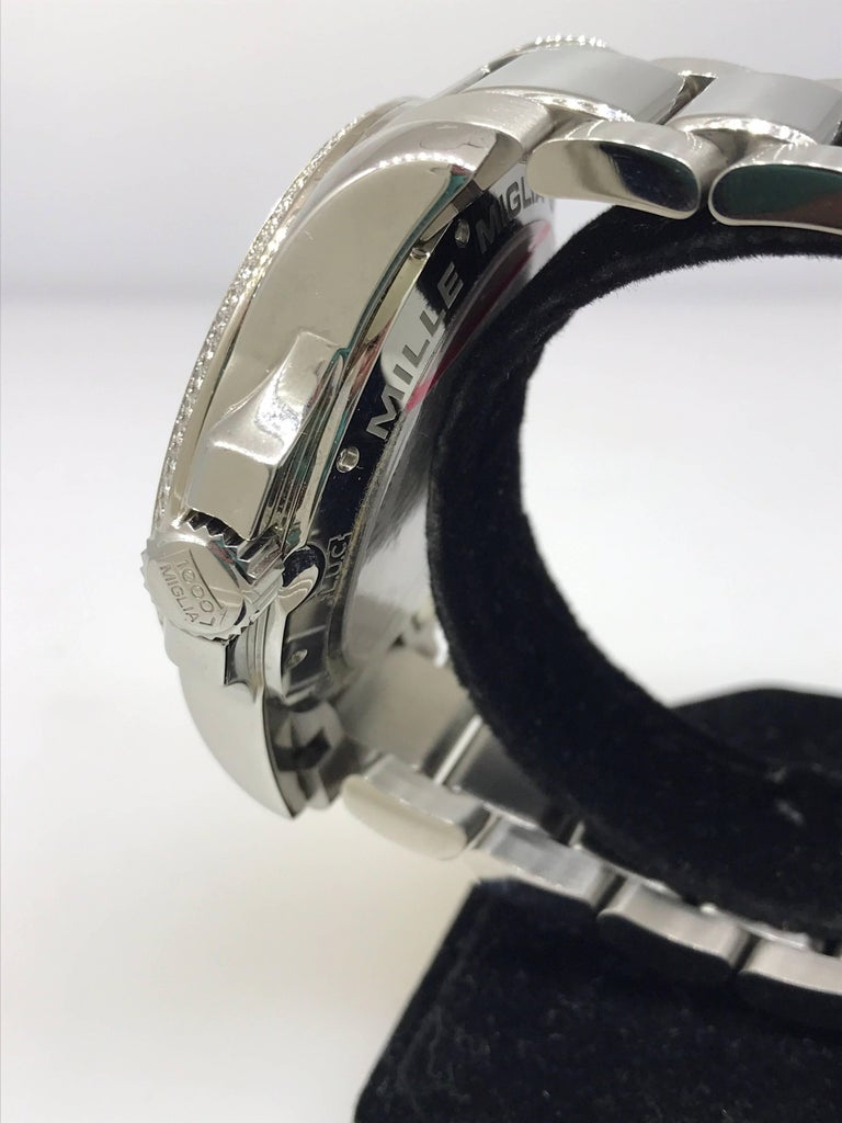 Chopard Gran Turismo Stainless Steel Bezel Bracelet Automatic Men’s Chopard Stainless Steel Watch Bands