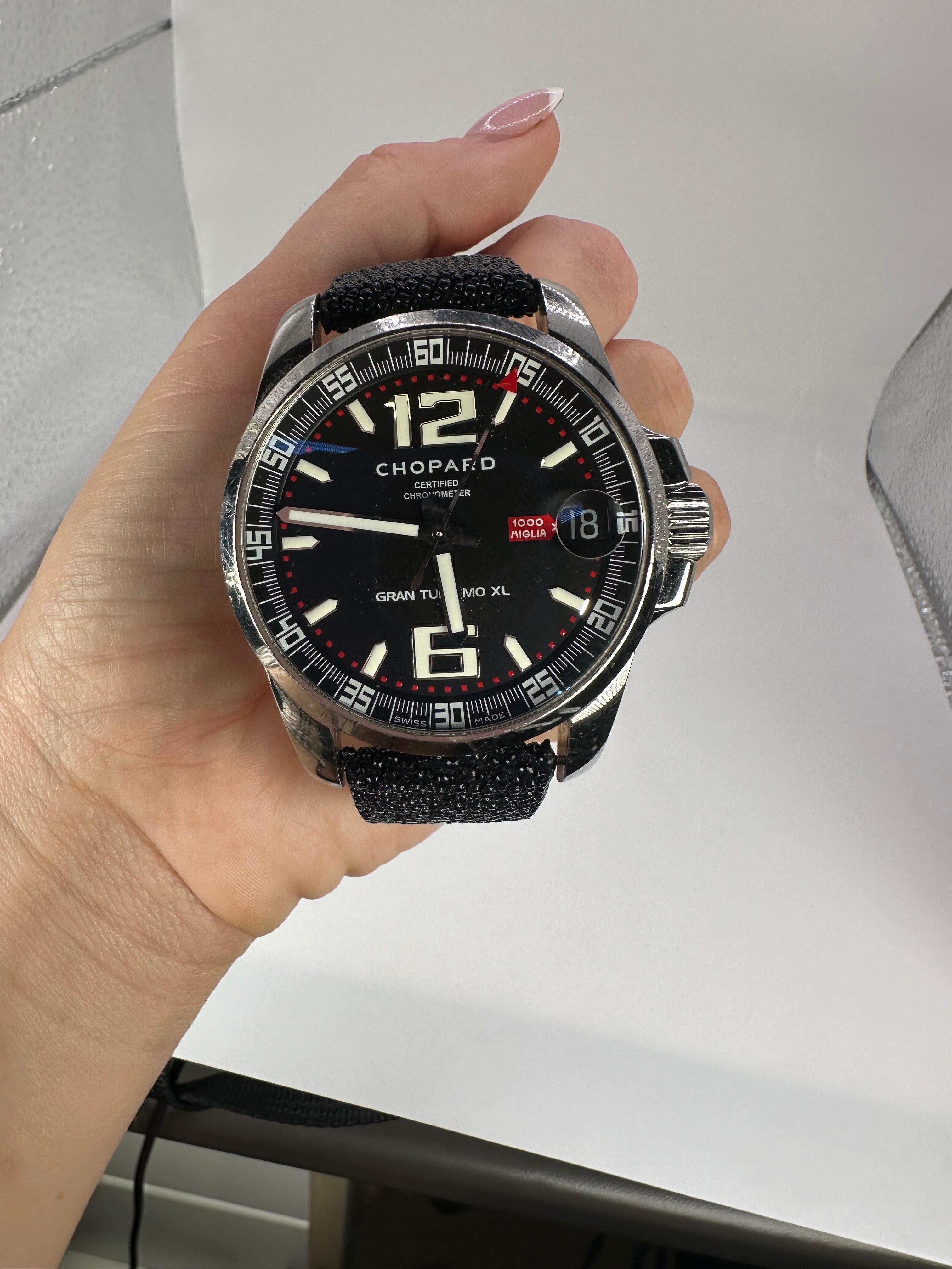 Chopard Gran Turismo XL Uhr 44mm automatisch im Zustand „Hervorragend“ in Jupiter, FL