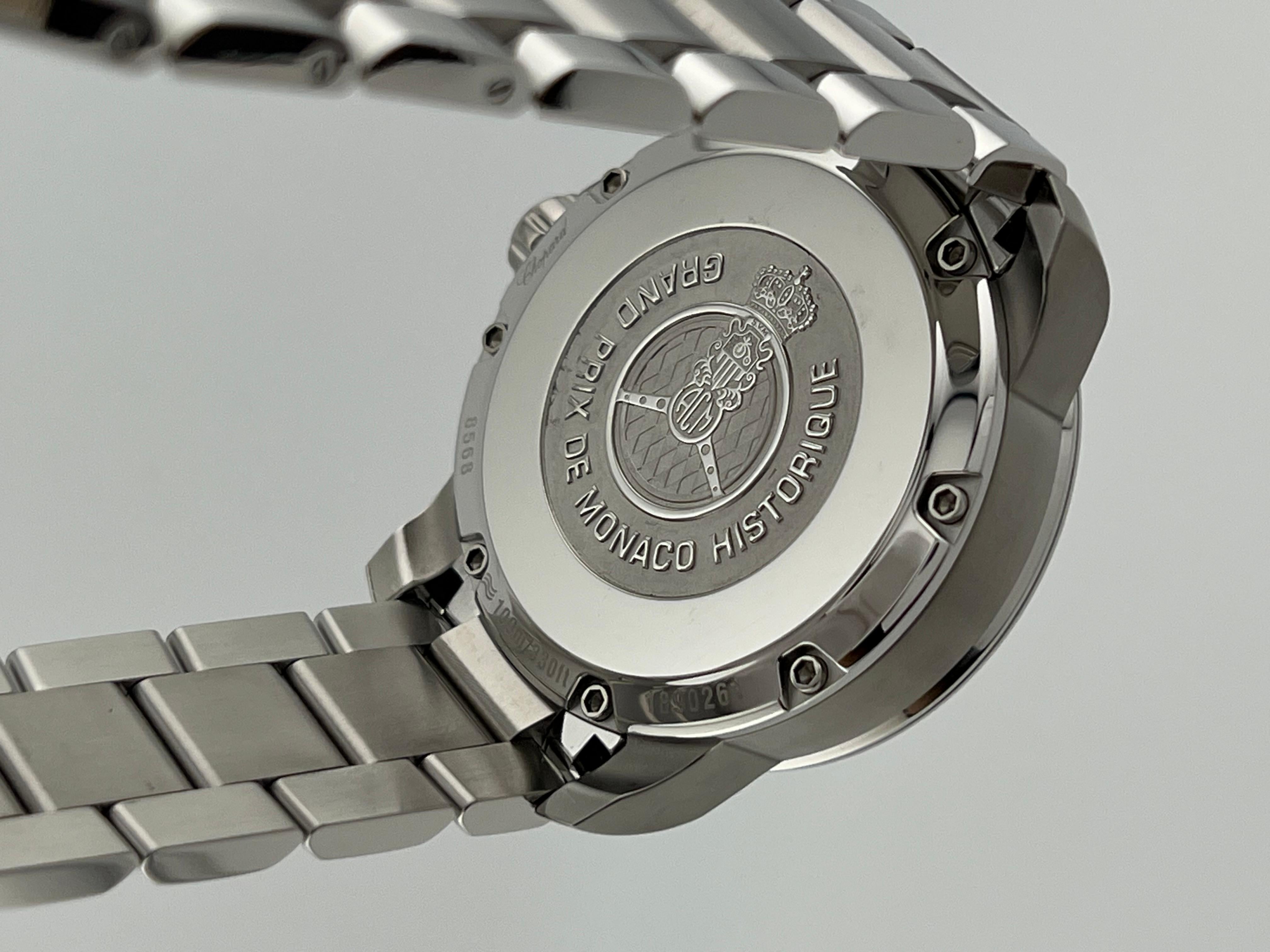 Chopard Grand Prix de Monaco Historique 158569-3001 44mm Edelstahl im Angebot 6