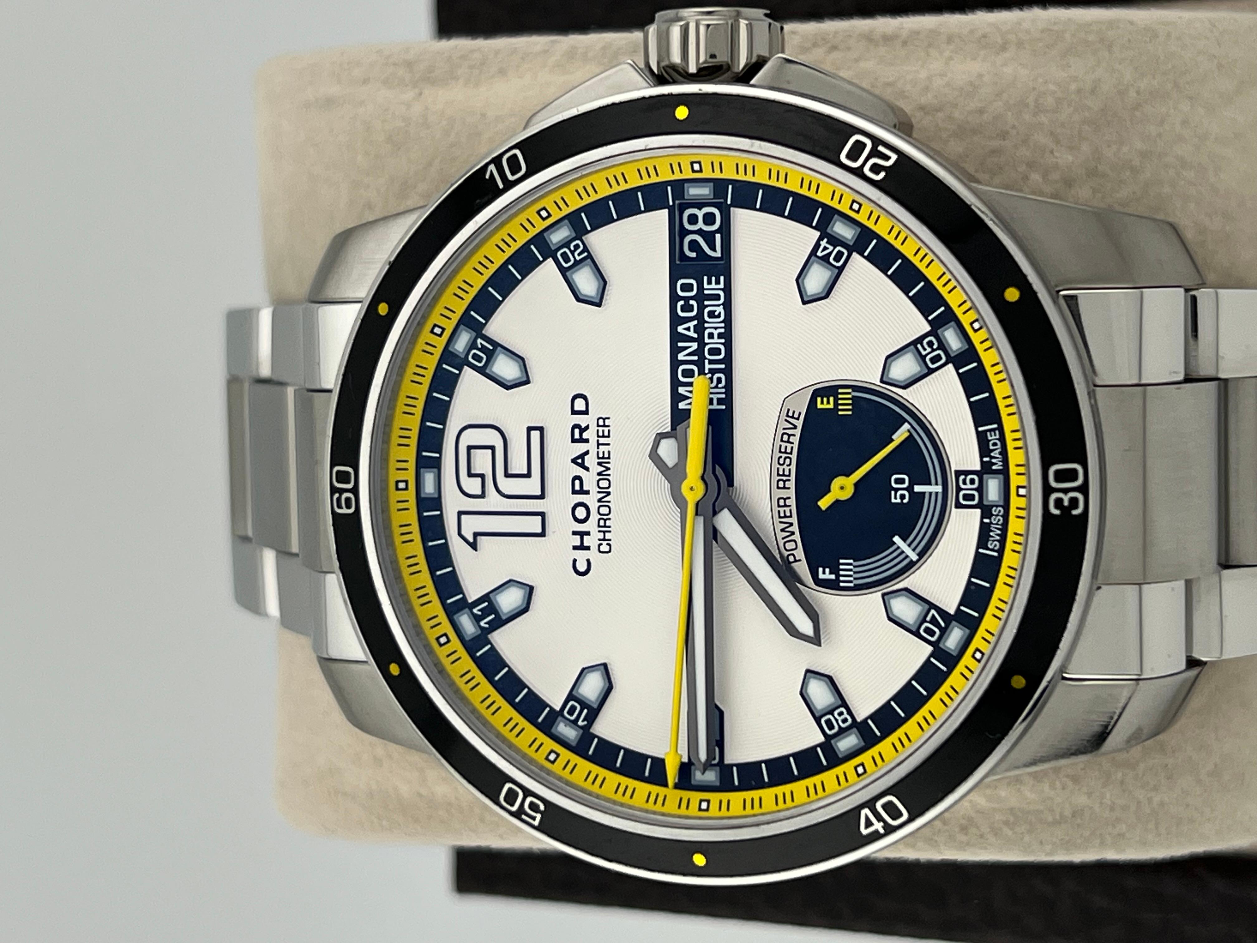 Chopard Grand Prix de Monaco Historique 158569-3001 44mm Edelstahl im Angebot 8