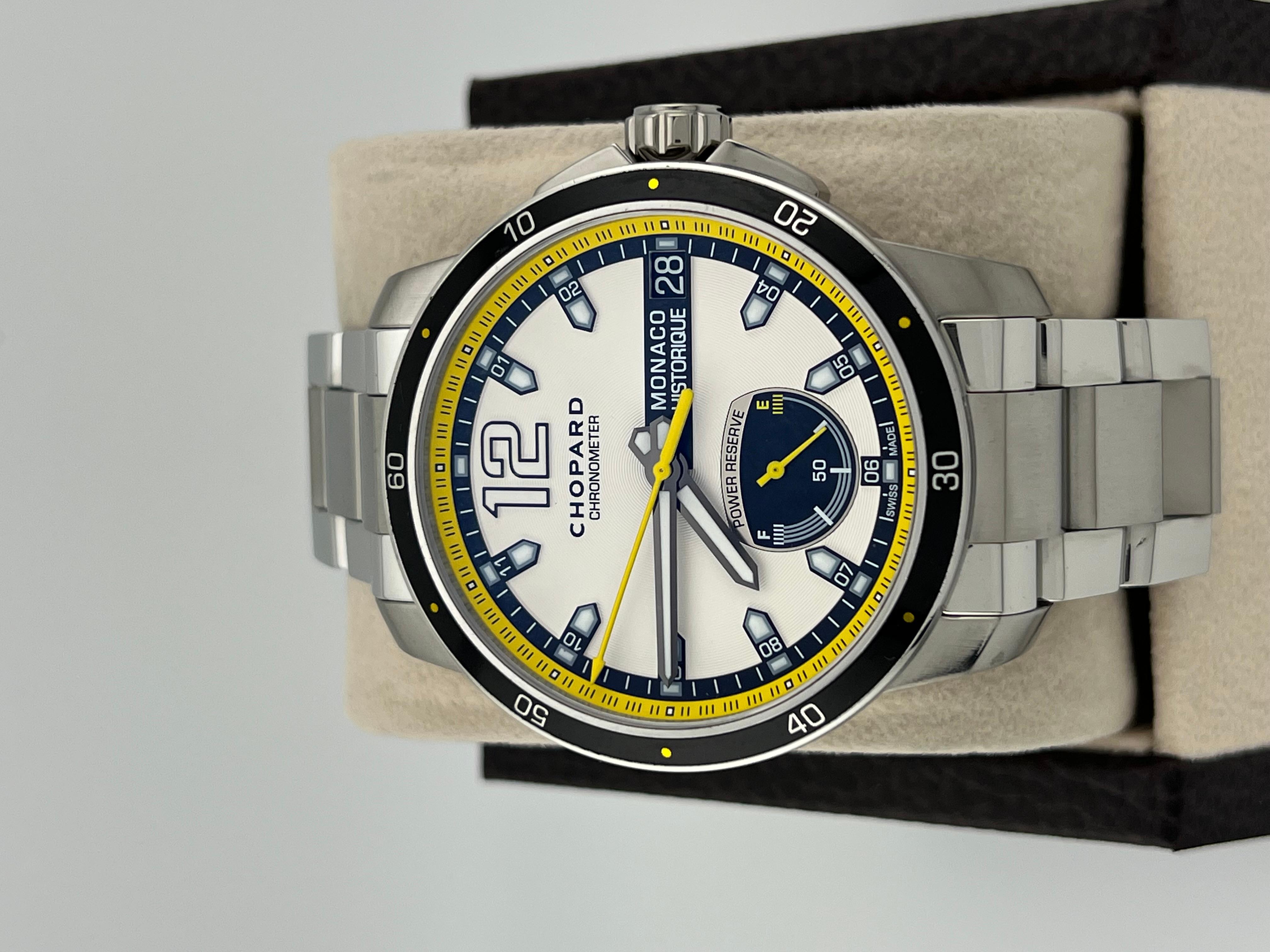 Chopard Grand Prix de Monaco Historique 158569-3001 44mm Edelstahl im Angebot 9