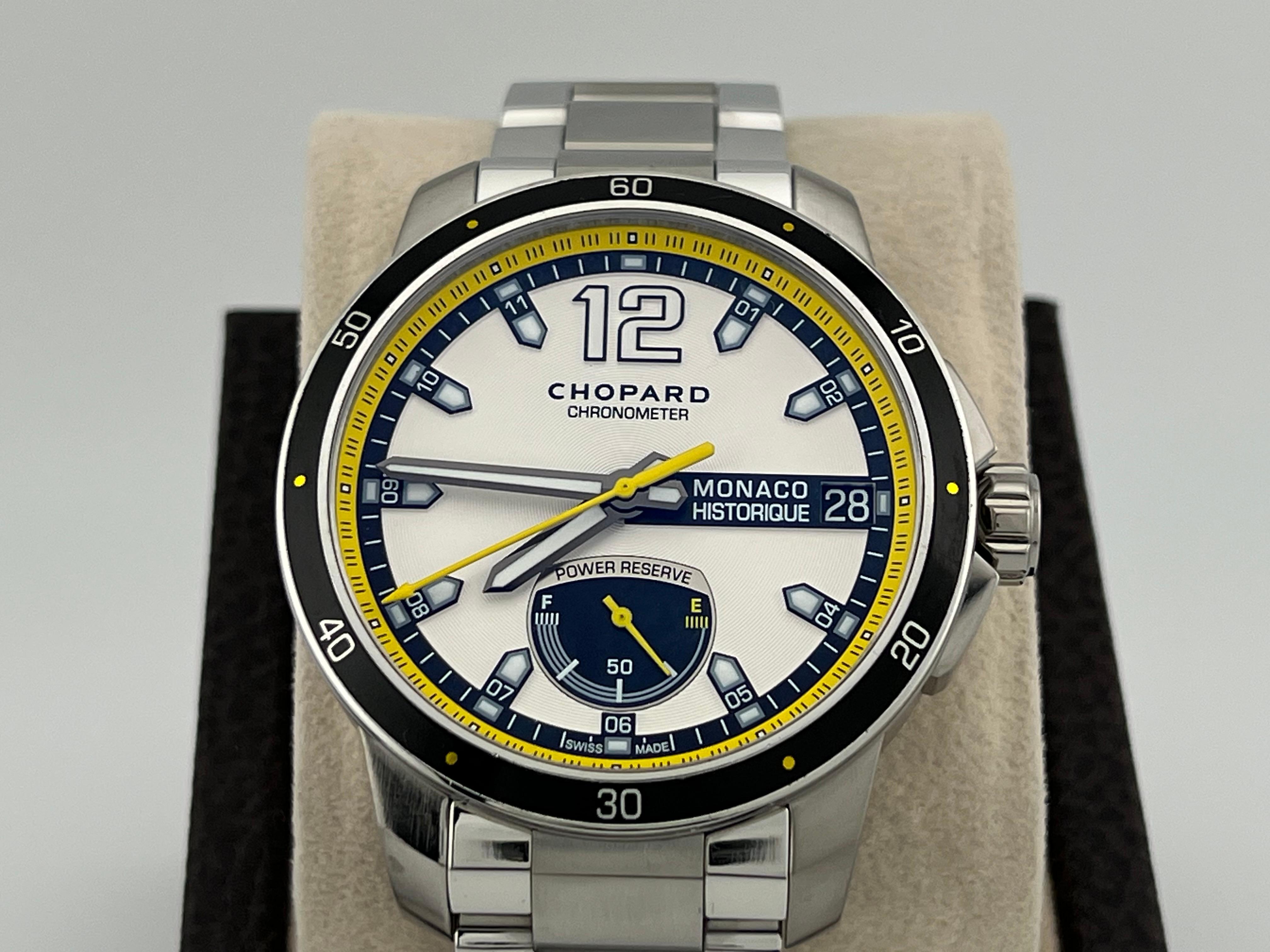 Chopard Grand Prix de Monaco Historique 158569-3001 44mm Edelstahl im Angebot 12