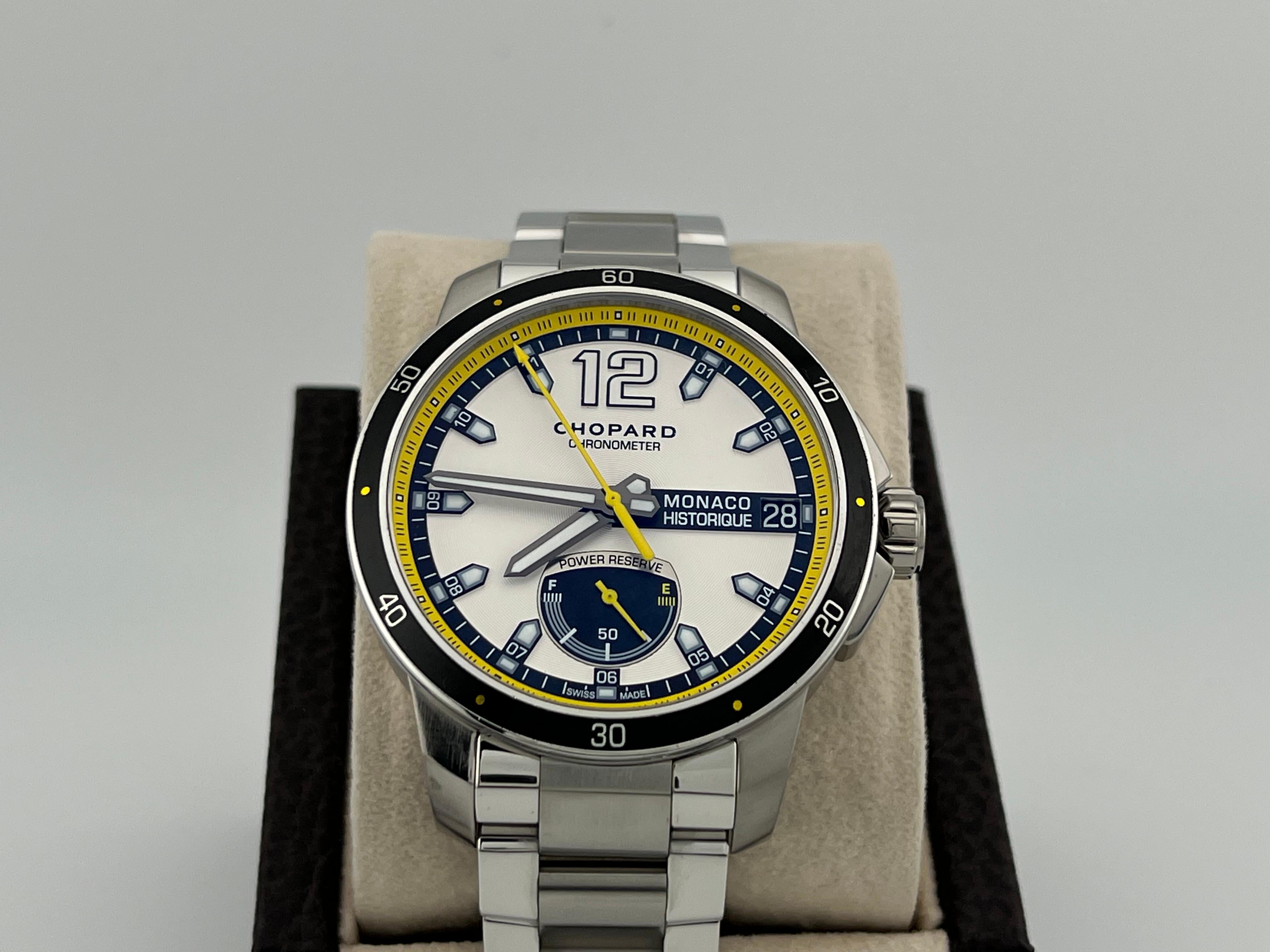 Chopard Grand Prix de Monaco Historique 158569-3001 44mm Edelstahl im Angebot 13