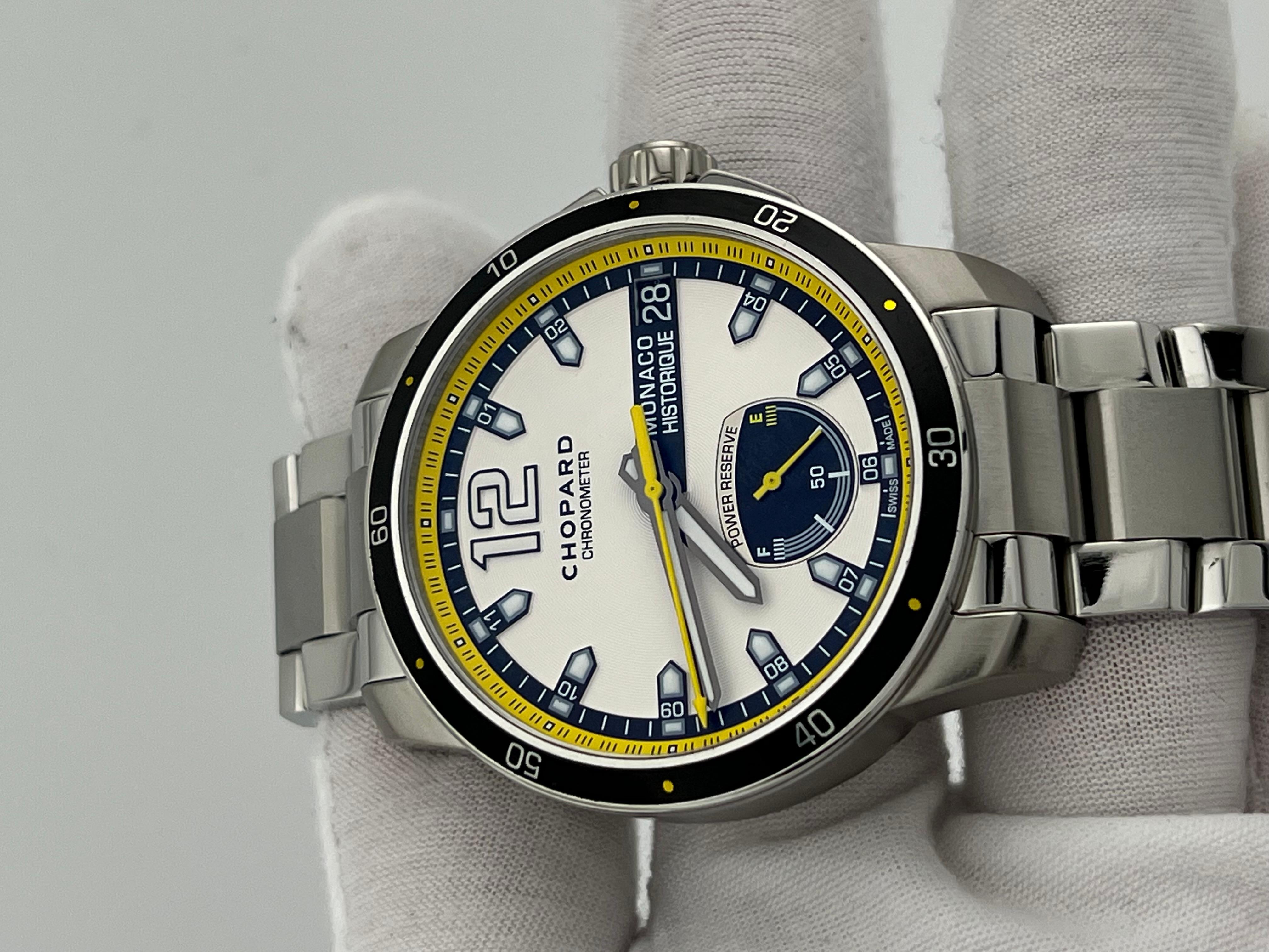 Chopard Grand Prix de Monaco Historique 158569-3001 44mm Edelstahl Herren im Angebot