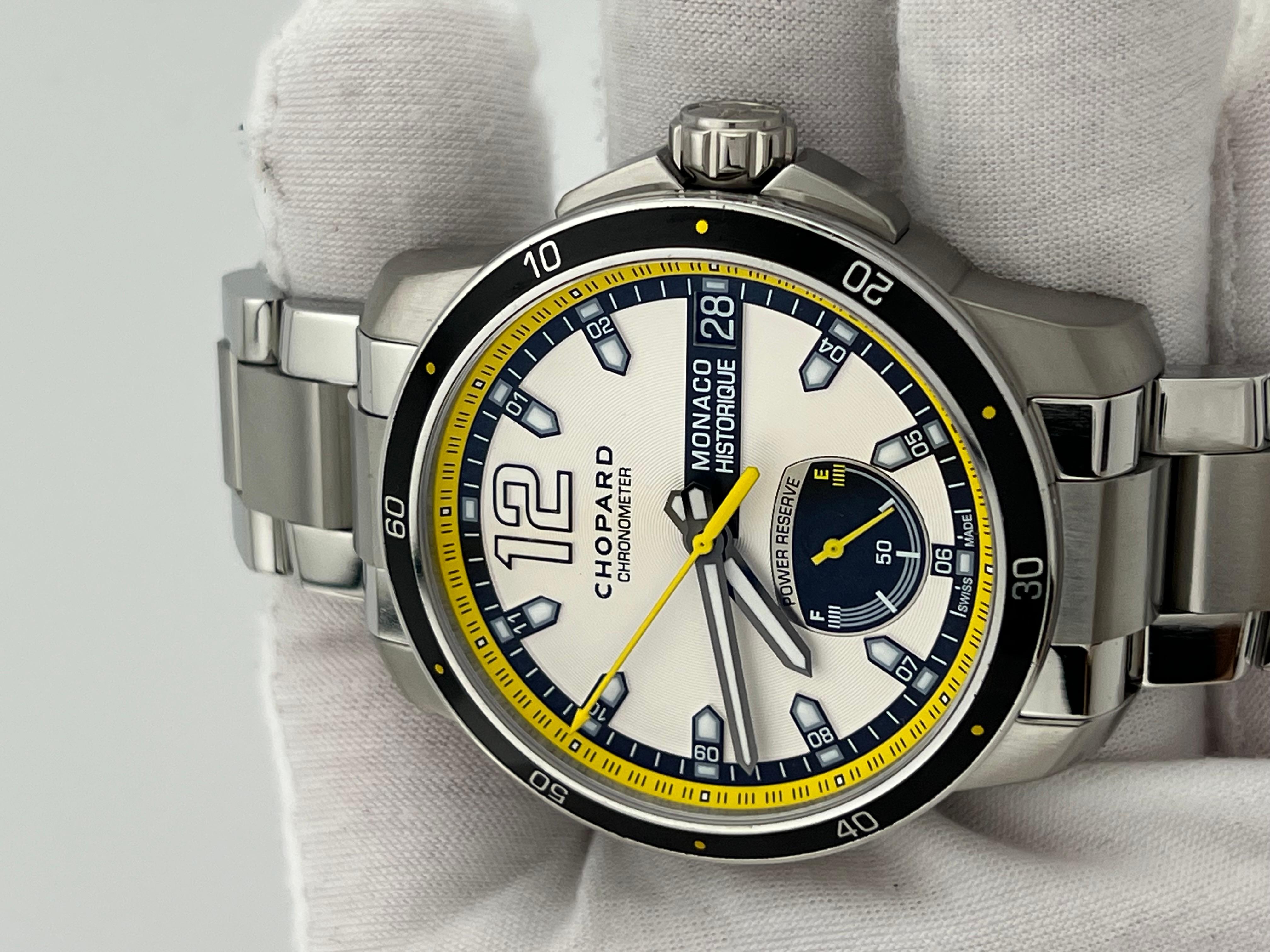 Chopard Grand Prix de Monaco Historique 158569-3001 44mm Edelstahl im Angebot 1