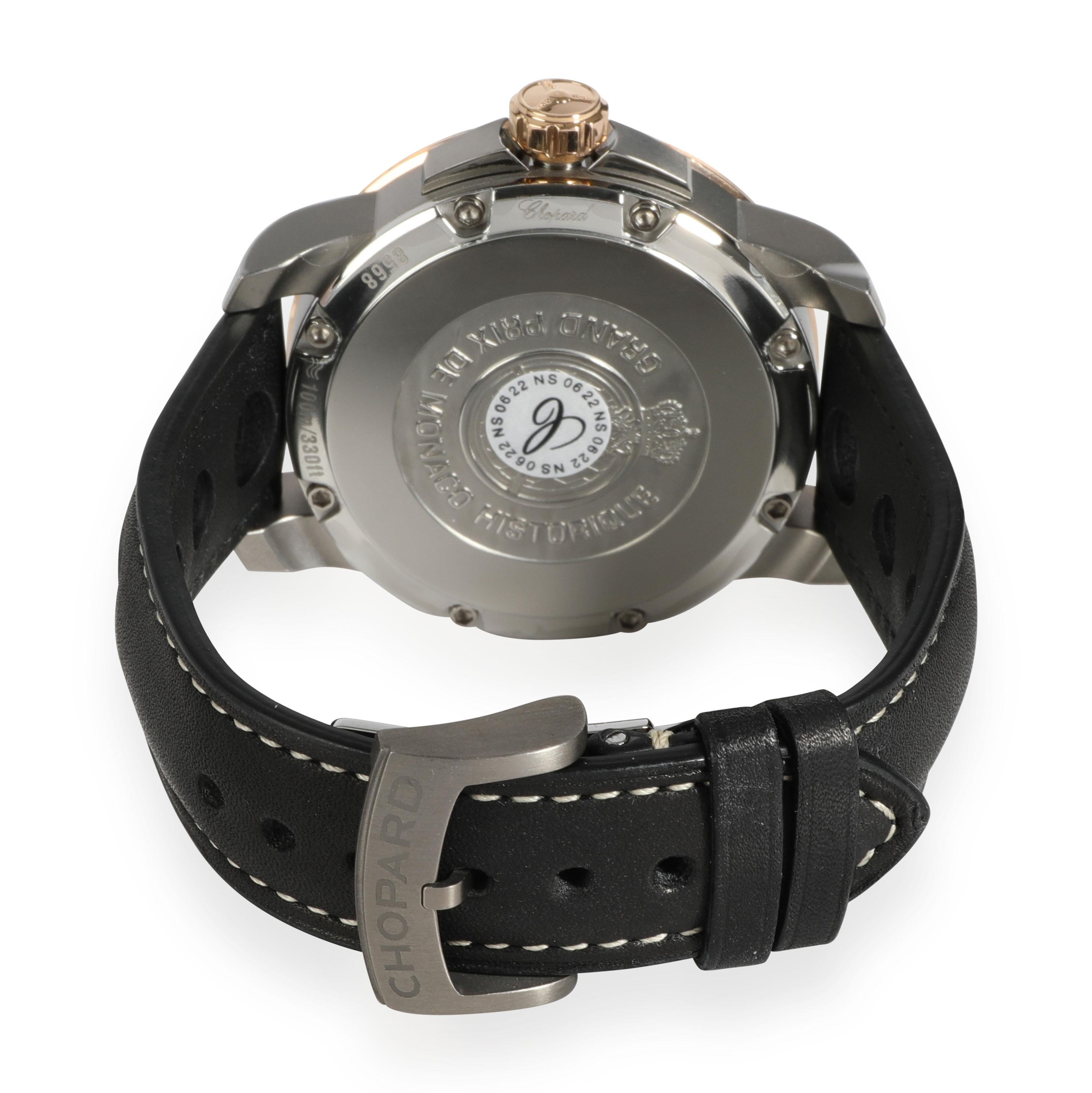  Chopard Montre pour homme Grand Prix de Monaco Historique 168569-9001 en titane 18 carats Pour hommes 