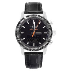 Chopard Grand Prix De Monaco Historique Acciaio Quadrante Nero Orologio Uomo 168518-3001