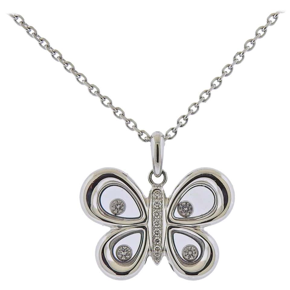 Chopard butterfly necklace Clearance
