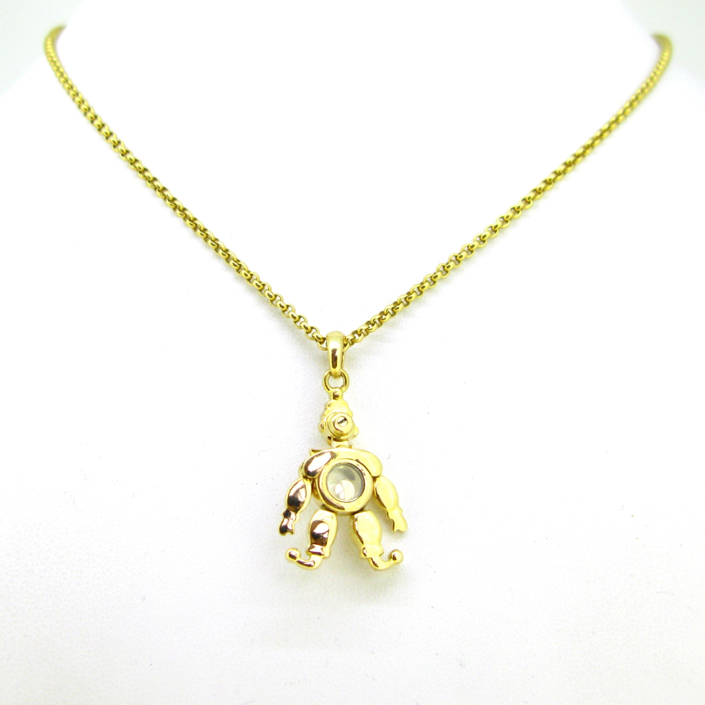 chopard clown pendant