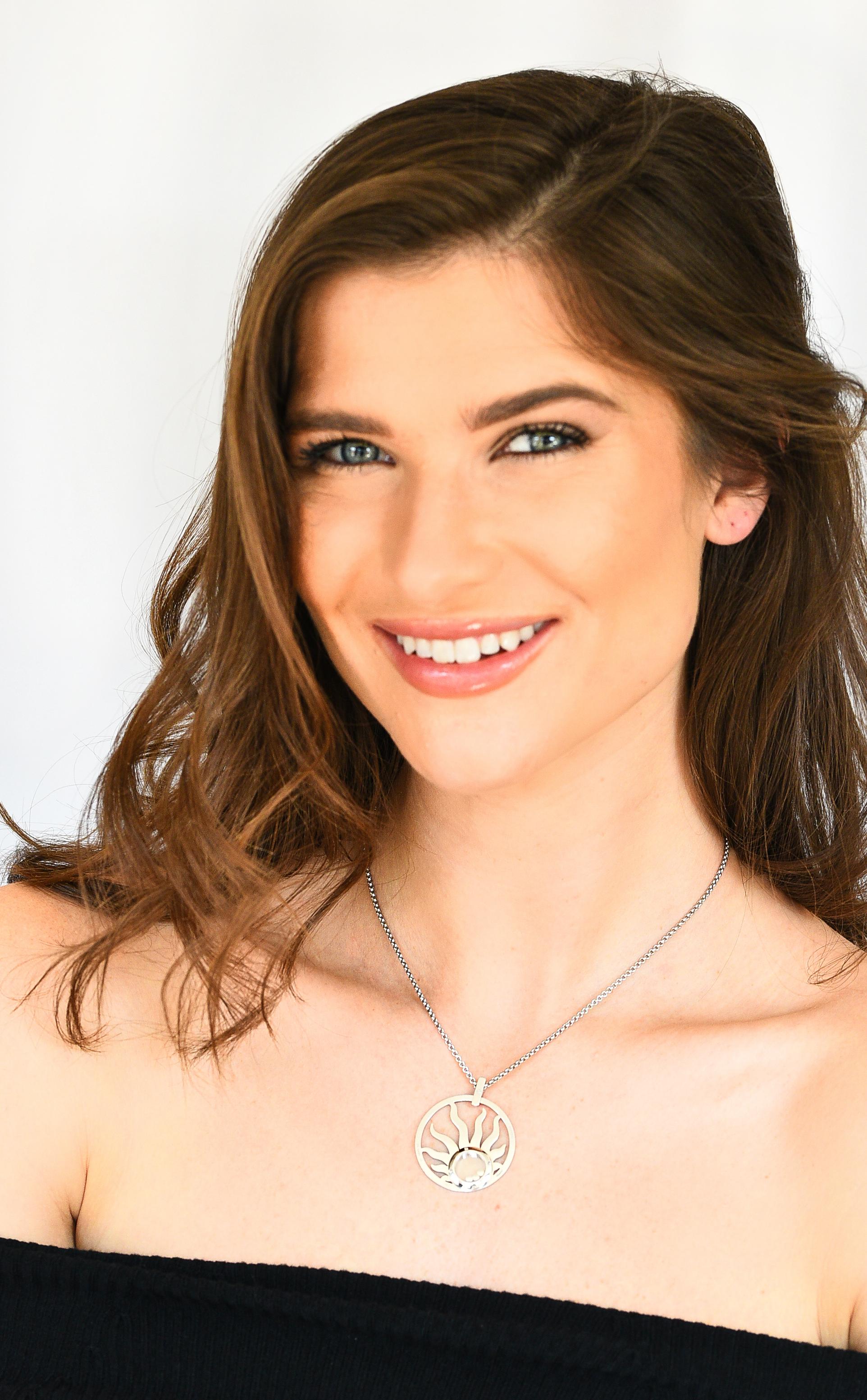 Chopard Happy Diamond 18 Karat White Gold Sun Pendant Necklace 7