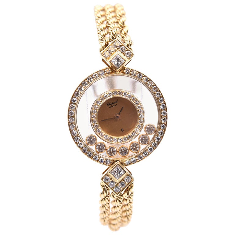 chopard watch diamond bezel