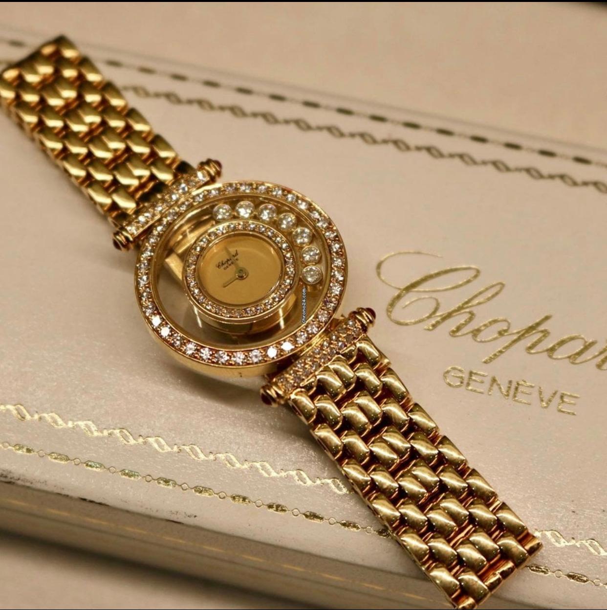 Chopard Happy Diamond Oro 18 carati Fabbrica di diamanti in vendita 6