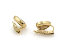 Chopard Happy Diamond 18k Yellow Gold Heart Clip on Non Pierced Earrings
