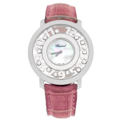 Reloj de pulsera Chopard Happy Diamond Oro Blanco 18k Ref 207233