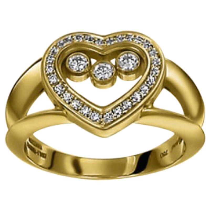 Chopard Happy Diamond Happy Heart Ladies Ring 824502-0110