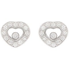 Chopard Happy Diamond Heart Earrings