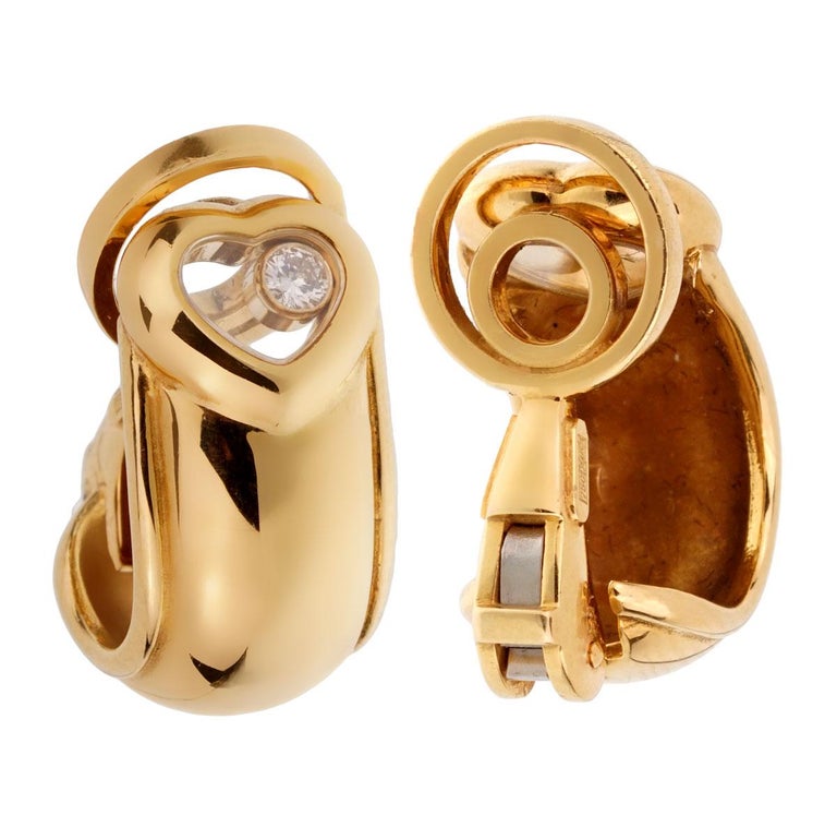 Chopard hoop earrings clearance