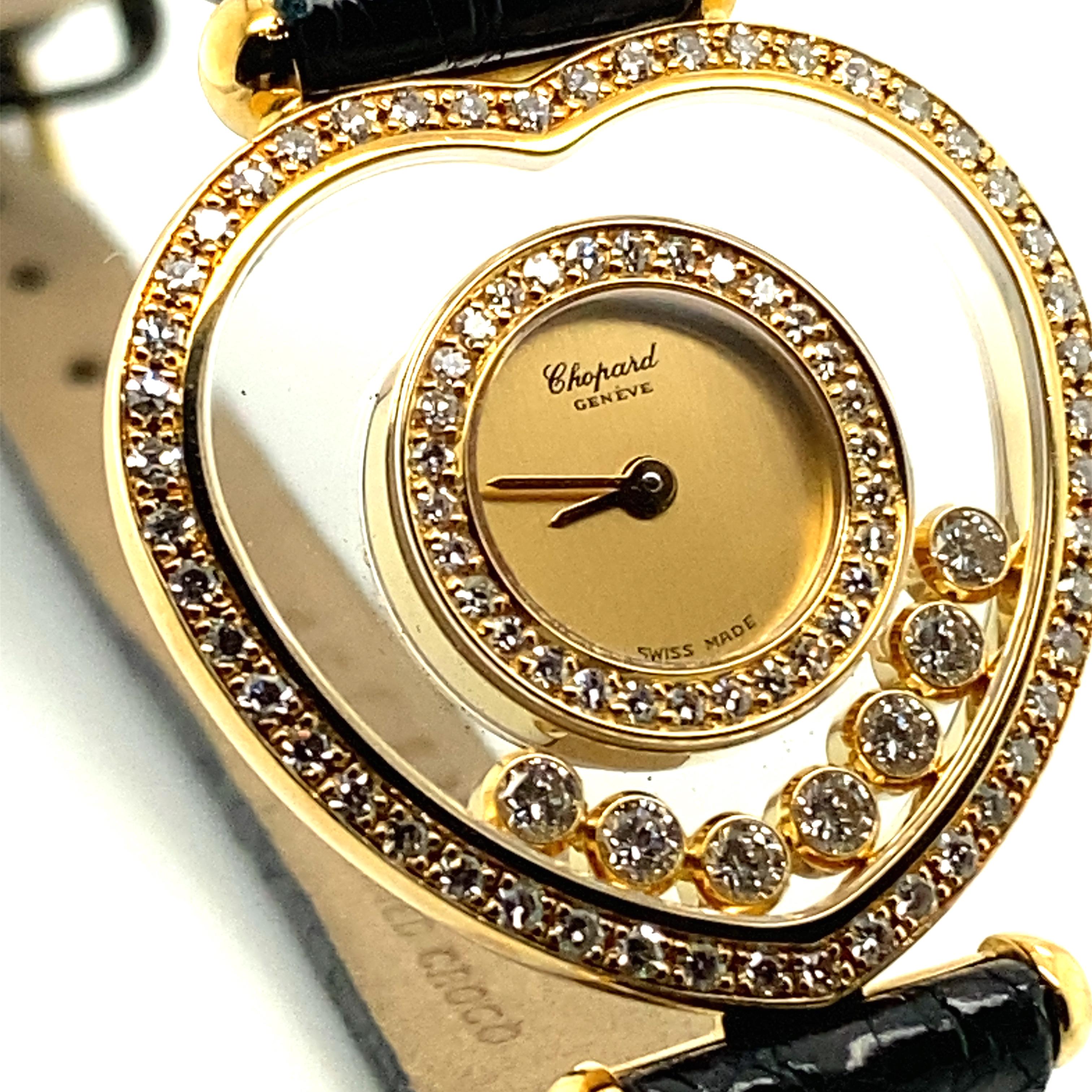 chopard heart shaped watch