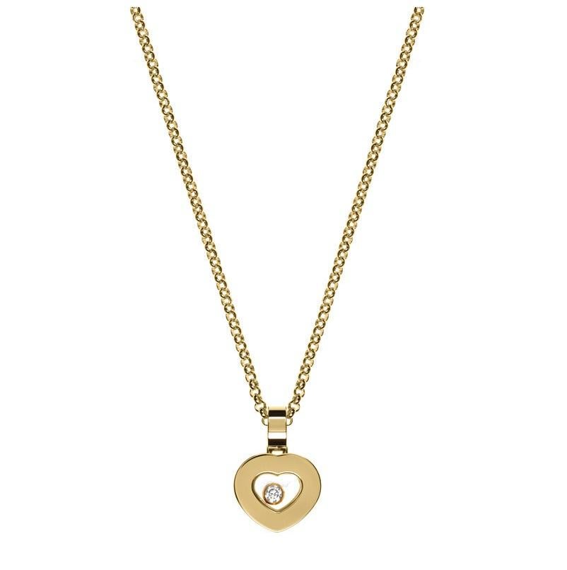 Chopard Happy Diamond Heart-Shaped Pendent 792897-0001 In New Condition In Wilmington, DE